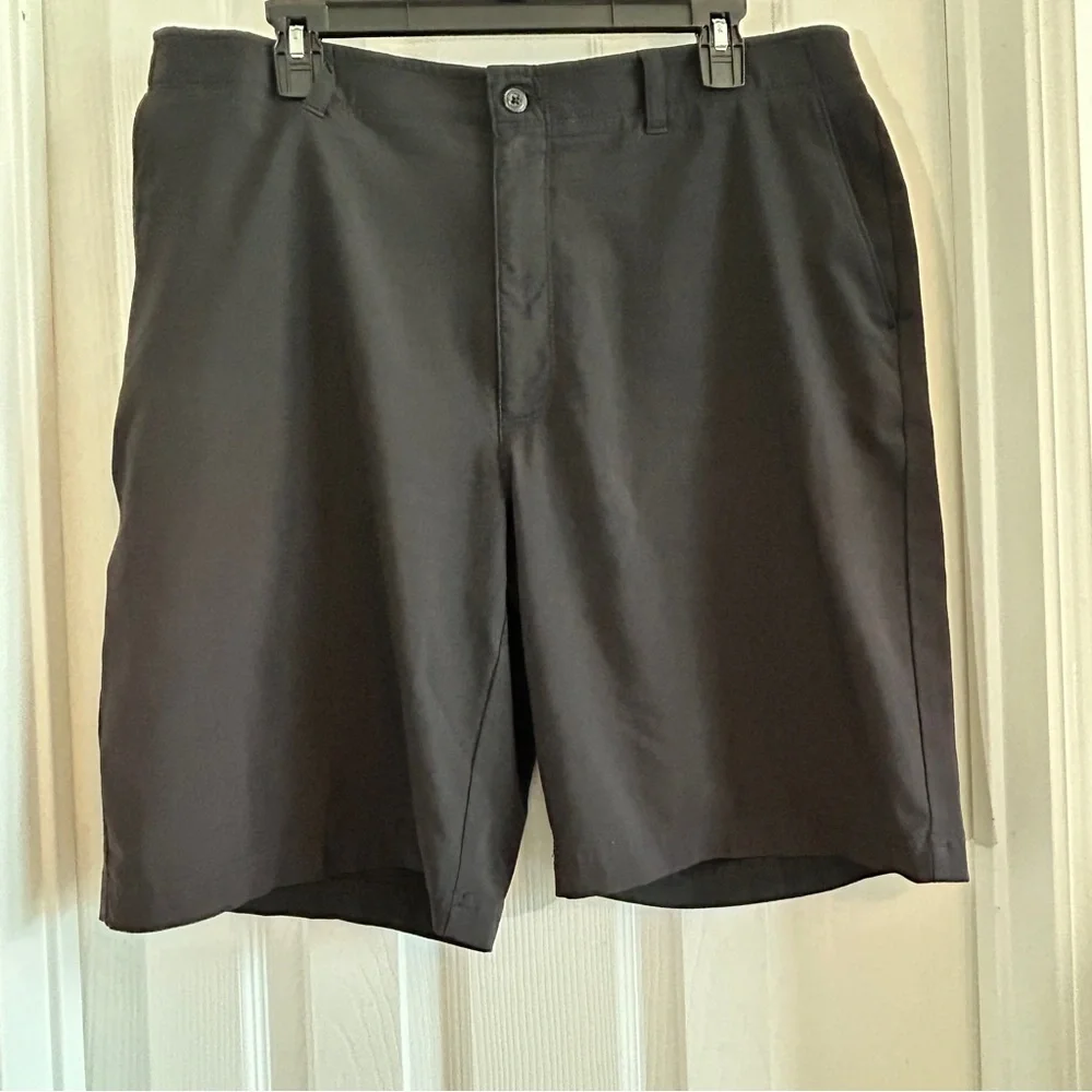 Classic‎ Black Flat Front Men's Golf Shorts, PGA Tour